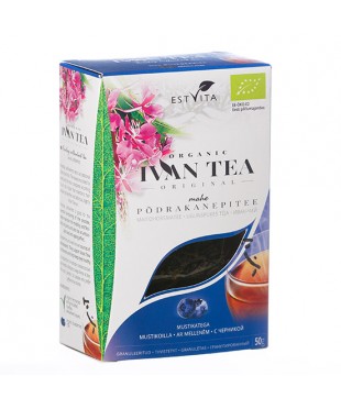 Rose Bay Willow herb tea, with Blueberry